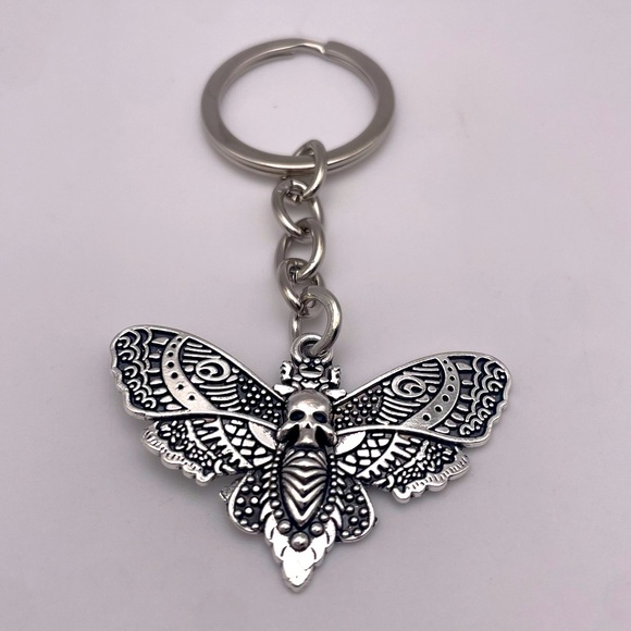 Skeleton Moth | Bag Charm | Keychain (Brand New!) ❤️ - Picture 3 of 6